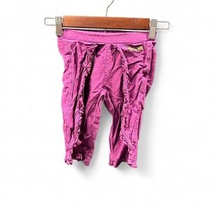 Purple ruffle capri pants by Matilda Jane size 2 (m6)